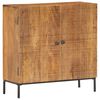 vidaXL Dressoir 75x30x75 cm massief mangohout