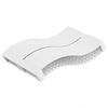 vidaXL Binnenveringmatras middelhard 120x200 cm