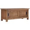 vidaXL Tv-meubel 90x30x35 cm massief teakhout
