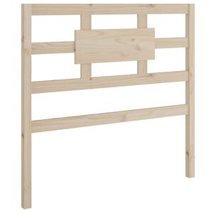 vidaXL Hoofdbord 95,5x4x100 cm massief grenenhout