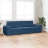 vidaXL Slaapbank Marineblauw 245 x 78 x 77 cm Stof