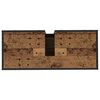vidaXL Badkamermeubelset met plank 2 pcs Oud Hout Bewerkt hout
