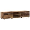 vidaXL Tv-meubelset met lade met plank FLORIN Oudhout Bewerkt hout