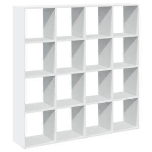 vidaXL Boekenkast 137,5x29x137,5 cm bewerkt hout wit