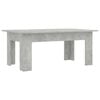 vidaXL Salontafel 100x60x42 cm bewerkt hout betongrijs