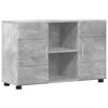 vidaXL Dressoir FLORIN 88,5 x 30,5 x 55,5 cm Beton Grijs Bewerkt hout