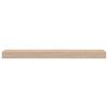 vidaXL Wandschapppen 2 st 60x23,5x4 cm bewerkt hout