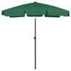 vidaXL Strandparasol 180x120 cm groen