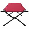 vidaXL Opvouwbaar Camping Bed 2 pcs Rood 210 x 80 x 46 cm Oxford stof