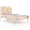 vidaXL Bedframe massief grenenhout 100x200 cm