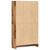 vidaXL Boekenkast 82,5x30,5x150 cm bewerkt hout oud houtkleurig