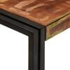 vidaXL Nesttafel 3 pcs Bruin en zwart massief gerecycled hout