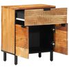 vidaXL Bed kast Bruin 50 x 33 x 60 cm Massief Acaciahout