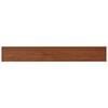 vidaXL Raamsokkel Bruin hout 140 x 25 x 4,5 cm PVC
