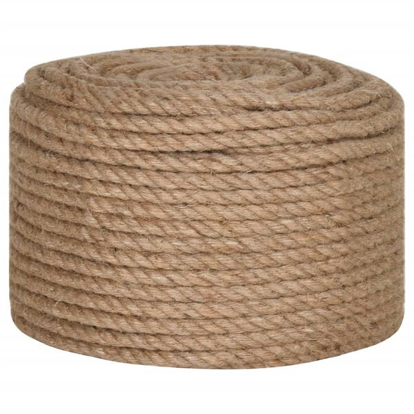 vidaXL Touw 100% jute 10 mm 100 m