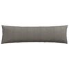 vidaXL Sofa Kussens 2 stuks Lichtgrijs 145 x 40 cm Cordstof