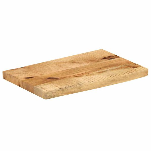 vidaXL Tafelblad met natuurlijke rand 50x40x3,8 cm massief mangohout