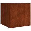 vidaXL Plantenbak 40x41x40 cm cortenstaal