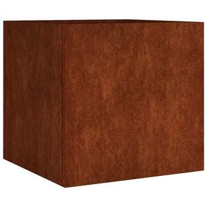 vidaXL Plantenbak 40x41x40 cm cortenstaal