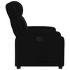vidaXL Relaxfauteuil Zwarte Stof