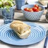 Bo-Camp 16-delige Serviesset Mix & Match melamine blauw