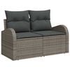 vidaXL Tuin Sofa Set 10 pcs Grijs