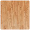vidaXL Tafelblad vierkant 90x90x1,5cm massief eiken lichtbruin