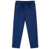 vidaXL Kinderbroek met trekkoord 104 marineblauw