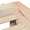 vidaXL Bedframe zonder matras massief grenenhout 180x200 cm