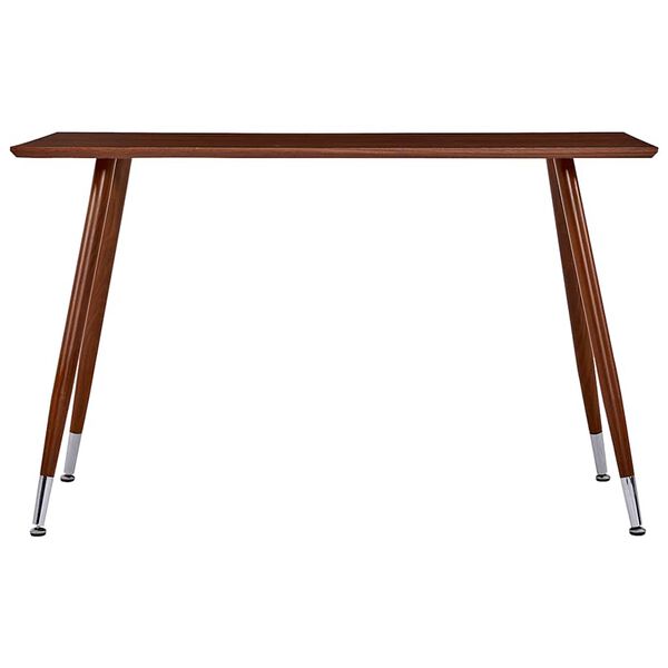 vidaXL Eettafel 120x60x74 cm MDF bruin