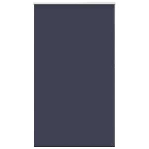 vidaXL Rolgordijn verduisterend 130x210 cm stofbreedte 126,6 cm blauw