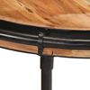 vidaXL Bijzettafel &Oslash;55x60 cm massief acaciahout
