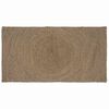 vidaXL Vloerkleden Grijs 100 x 200 cm Jute