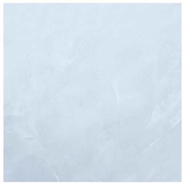 vidaXL Vloerplanken 55 pcs Wit 5,11 m&sup2; PVC