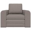 vidaXL Slaapbank Taupe 98 x 71 x 83 cm Stof