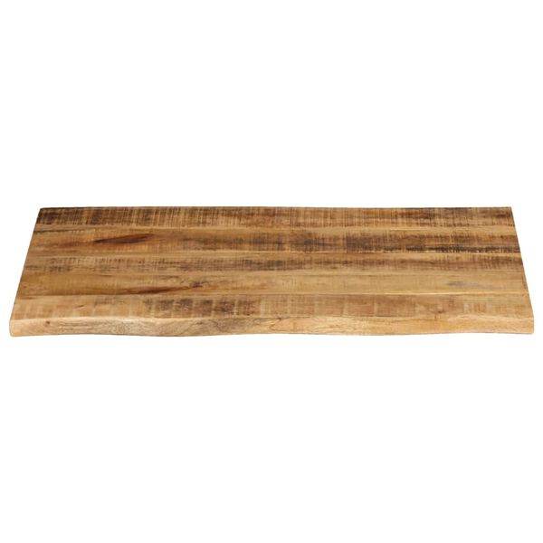 vidaXL Tafelblad met natuurlijke rand 70x60x2,5 cm massief mangohout