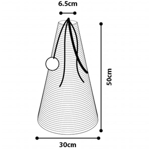 FLAMINGO Kattenkrabkegel 30x50 cm zeegras
