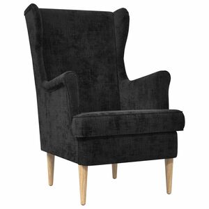 vidaXL Fauteuil Zwart ARES