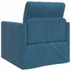 vidaXL Slaapbank Blauw 74 x 77 x 81 cm Fluweel