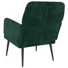 vidaXL Fauteuil 62x79x79 cm fluweel donkergroen