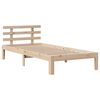 vidaXL Bedframe met lades 100x200 cm massief grenenhout