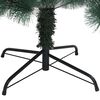 vidaXL Artificial Pre-lit Kerstboom met Ballenset Groen 120 cm PET