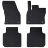 vidaXL Autobodemmat 4 pcs Zwart geschikt voor &Scaron;koda KODIAQ 2017-2023