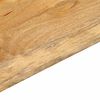 vidaXL Tafelblad rechthoekig 180x30x3,8 cm massief mangohout