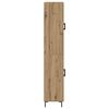 vidaXL Highboard Artisan Eiken 69,5 x 34 x 180 cm Bewerkt hout