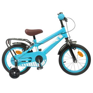 vidaXL Kinderfiets 12 Inch voor 2-4 jaar oud Lichtblauw