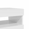 vidaXL Tv-meubelen 2 st met LED-verlichting 60x35x40 cm hoogglans wit