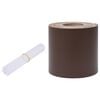 vidaXL Tuinscherm 35x0,19 m PVC bruin
