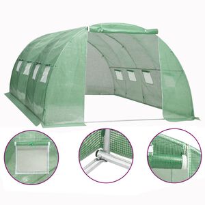 vidaXL Kas 16 m&sup2; 4x4x2 m