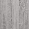 vidaXL Opbergbankje 102x42x46 cm bewerkt hout grijs sonoma eikenkleur